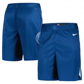 Män Minnesota Timberwolves Shorts Nike 2023-24 City Edition Blå Swingman